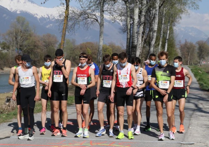 10km Strasse Max 2021 Start