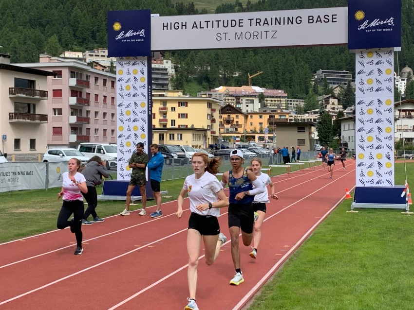 St Moritz 2021 Alicia Fabio Chiara