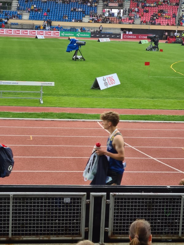 Athletissima 2023 Manuel Einlauf