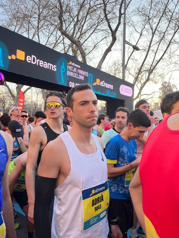 Halbmarathon Barcelona 2023 Adri I