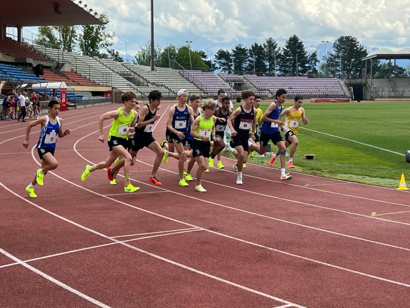 Langstrecken SM Lausanne 2023 Start Manuel