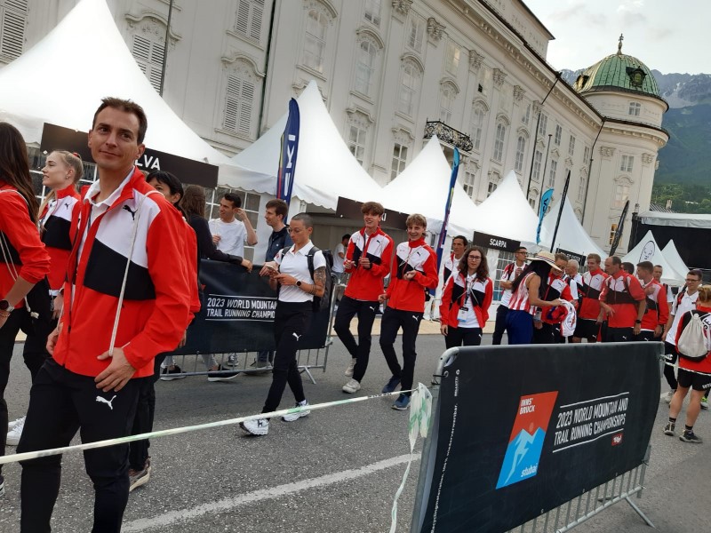 WM Berglauf 2023 Eröffnung