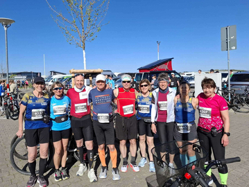 Vor dem Start
